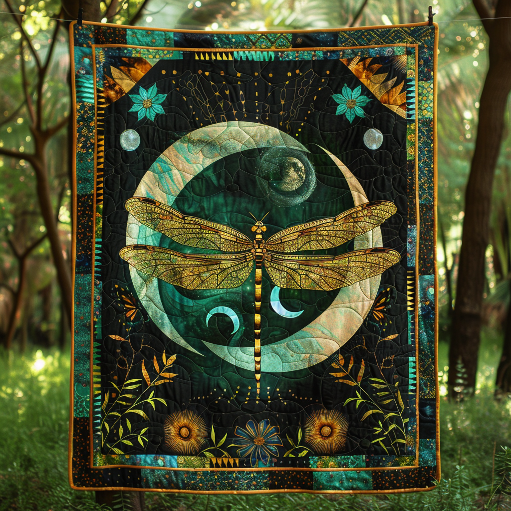 Aurora Spark Dragonfly Blanket
