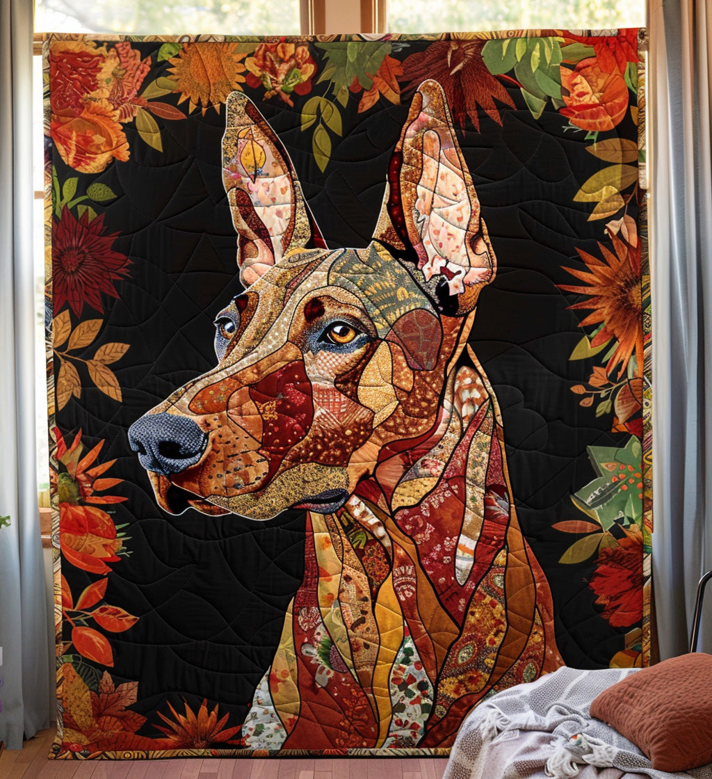 Autumn Doberman Bliss Blanket