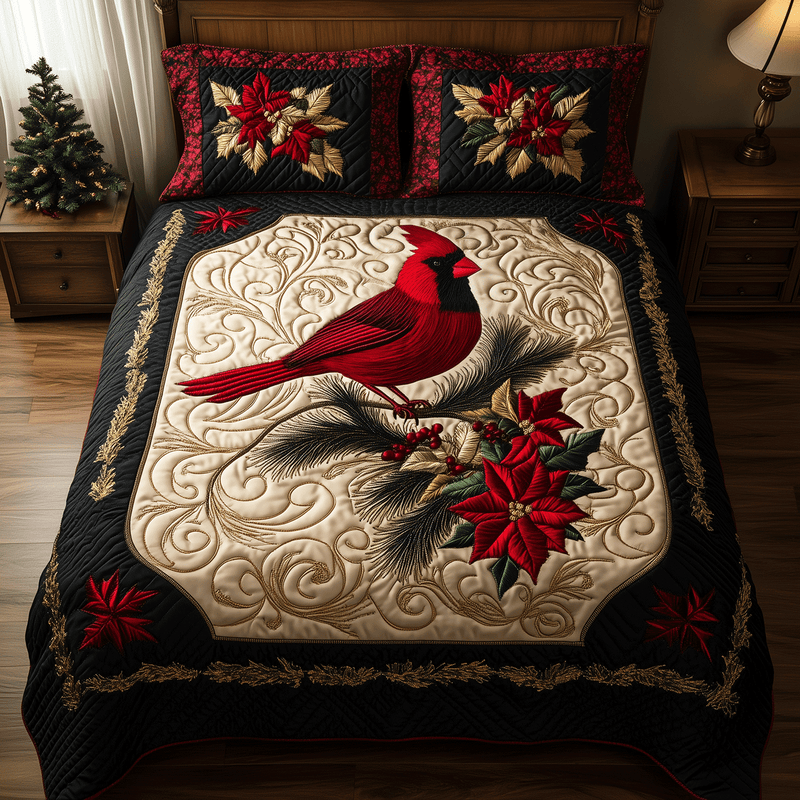 Cardinal Serenity 3-Piece Bedding Set