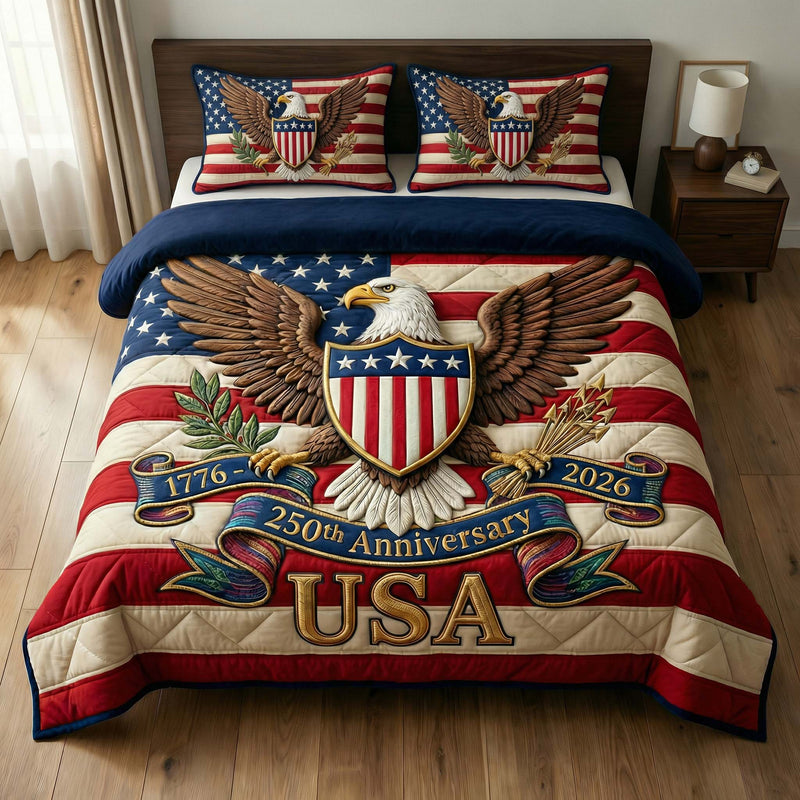 Centennial Eagle 3-Piece Bedding Set