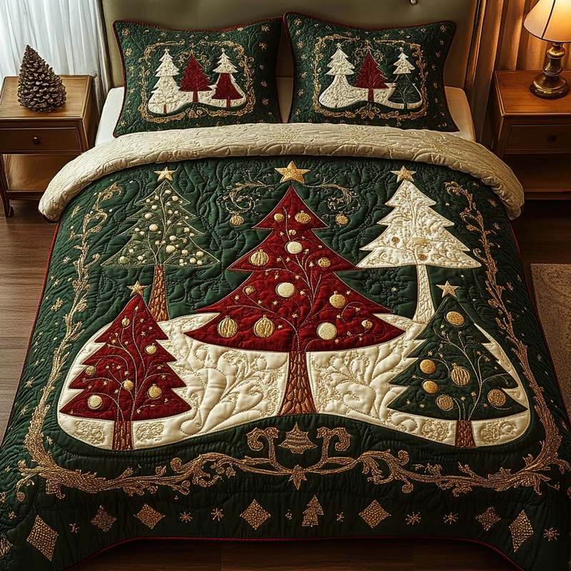 Evergreen Splendor Bedding Set