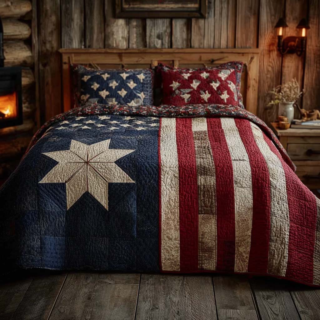 Americana 3-Piece Bedding Set