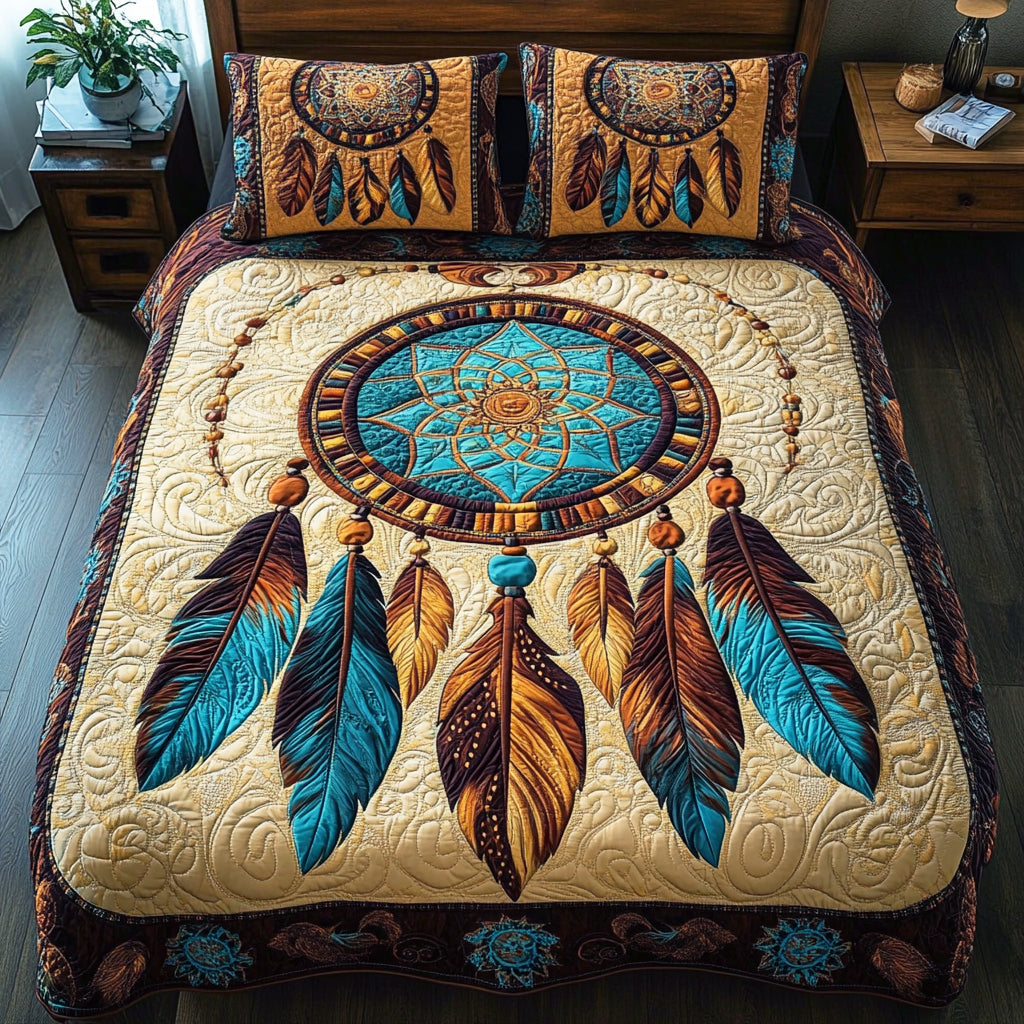 Mystic Dreamcatcher 3-Piece Bedding Set