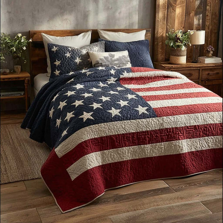 Americana 3-Piece Bedding Set
