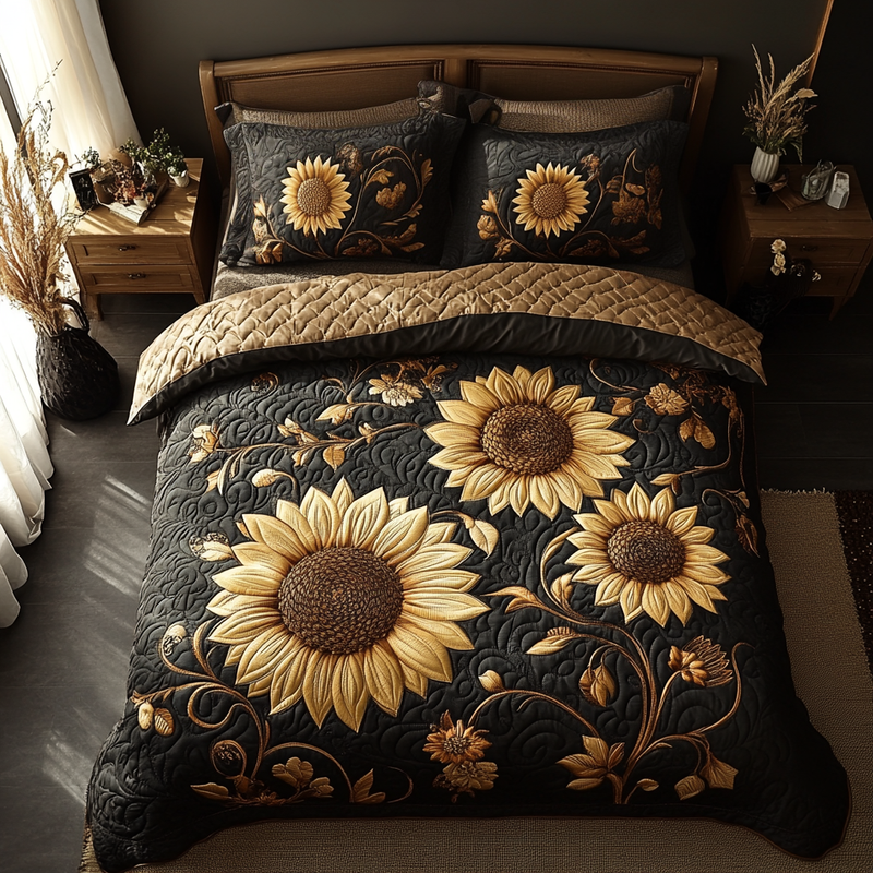 Rustic Sunflower Bedding Set