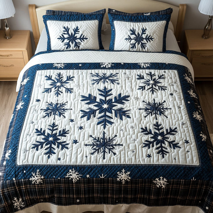 Snowflake Joyful Ride 3-Piece Bedding Set