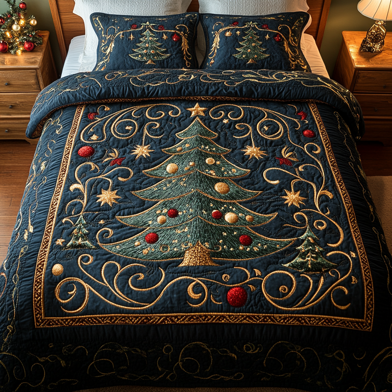 Winter Wonderland Pine Bedding Set